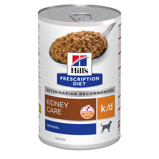 Hill’s Prescription Diet Canine k/d – Hrană Umedă pentru Câini cu Afecțiuni Renale, 350 g
